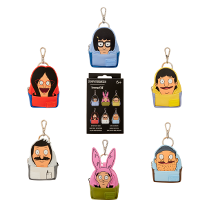 Bob's Burgers Cosplay Mystery Mini Backpack Keychain Charm