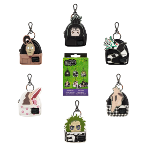 Beetlejuice Exclusive Cosplay Mystery Mini Backpack Keychain Charm