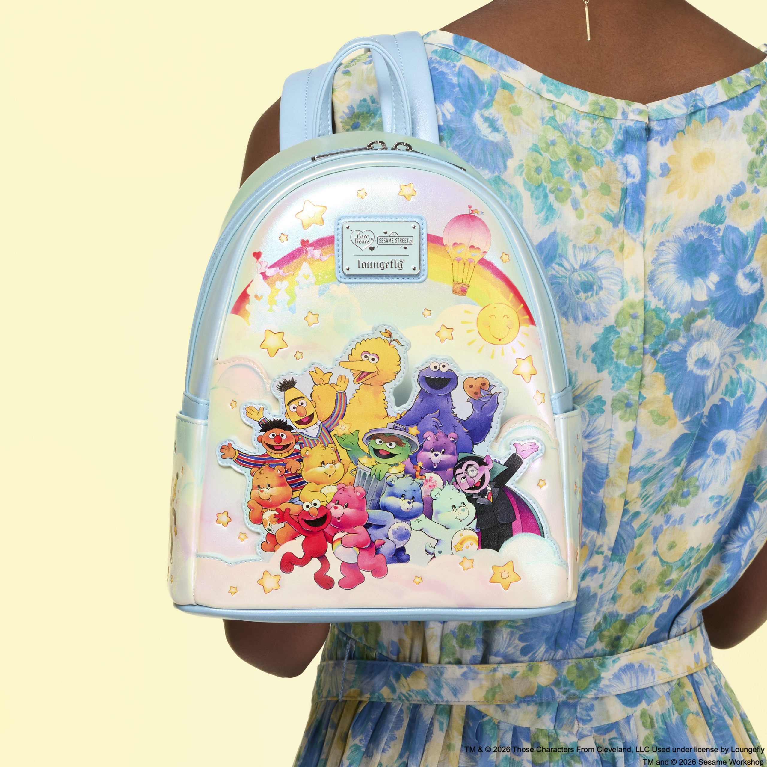 Care Bears x Sesame Street Mini Backpack - Image 2