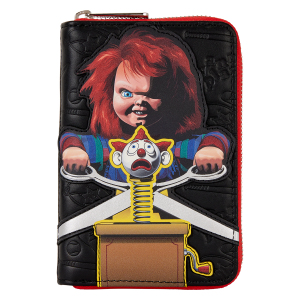 Chucky Clown Cosplay Zip Around Wallet