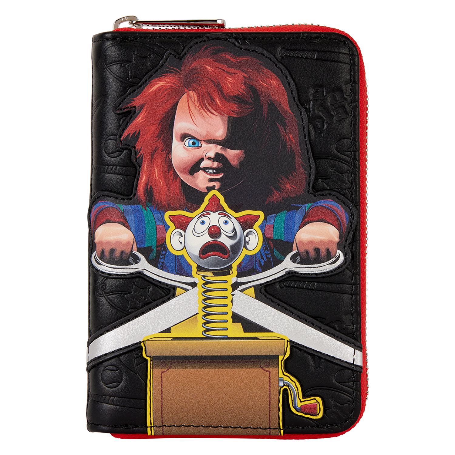 Chucky Clown Cosplay Zip Around Wallet - Image 8