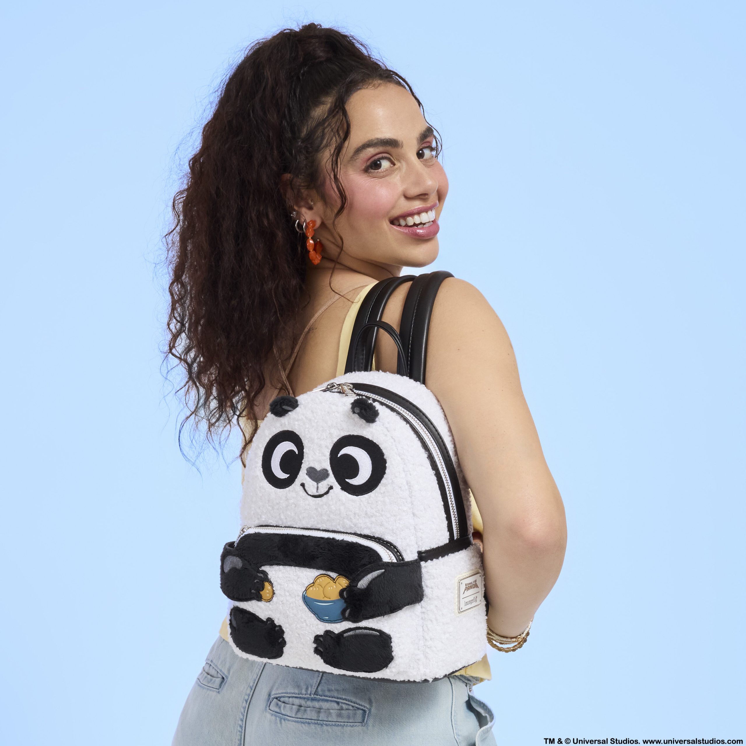 Kung Fu Panda Plush Cosplay Mini Backpack - Image 8