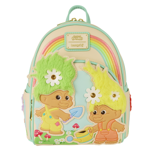 Classic Good Luck Trolls Plush Glitter Mini Backpack