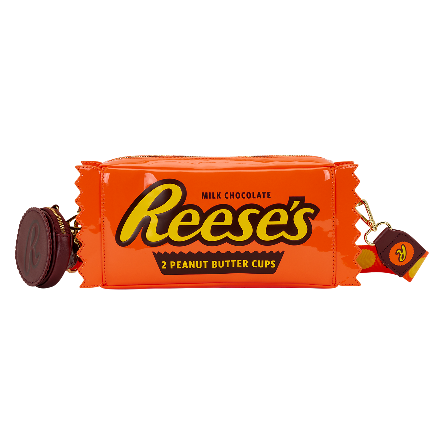 Hershey's Reese's Peanut Butter Cups Crossbody Bag with Coin Bag - Image 8