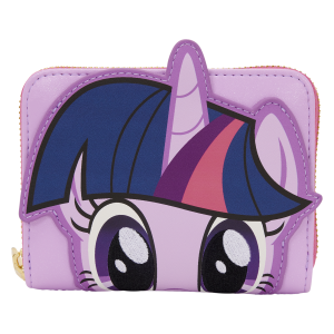 My Little Pony Twilight Sparkle Cosplay Glitter Zip Around Wallet