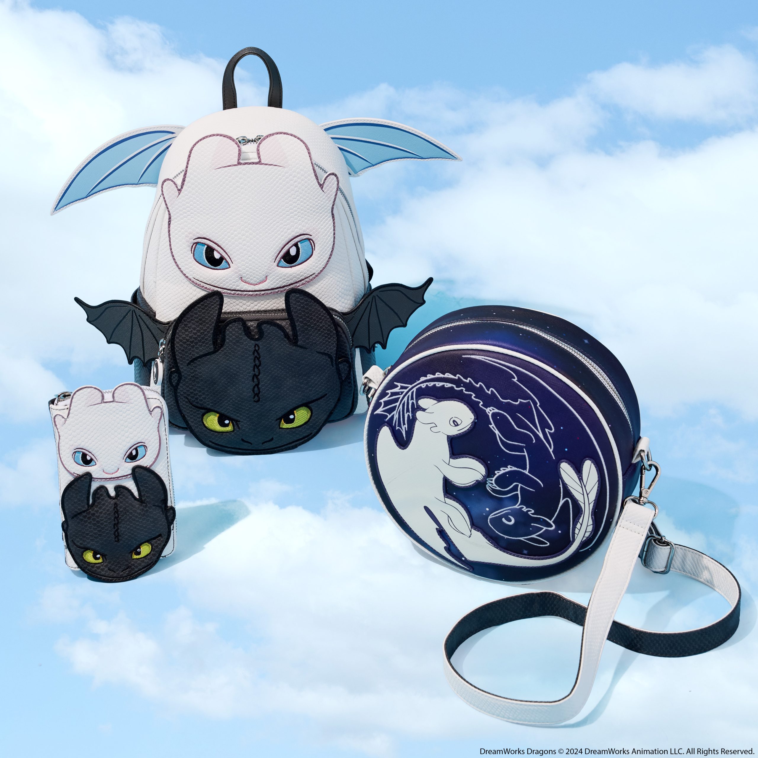 How to Train Your Dragon Light & Night Fury Crossbody Bag - Image 3