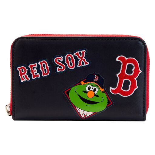 MLB Boston Red Sox Patches Zip Around Wallet - Image 6
