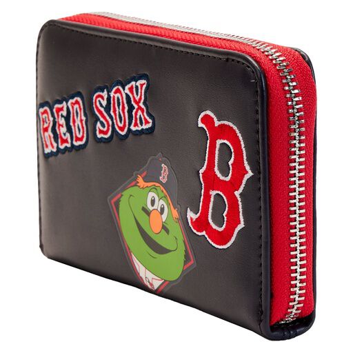 MLB Boston Red Sox Patches Zip Around Wallet - Image 8