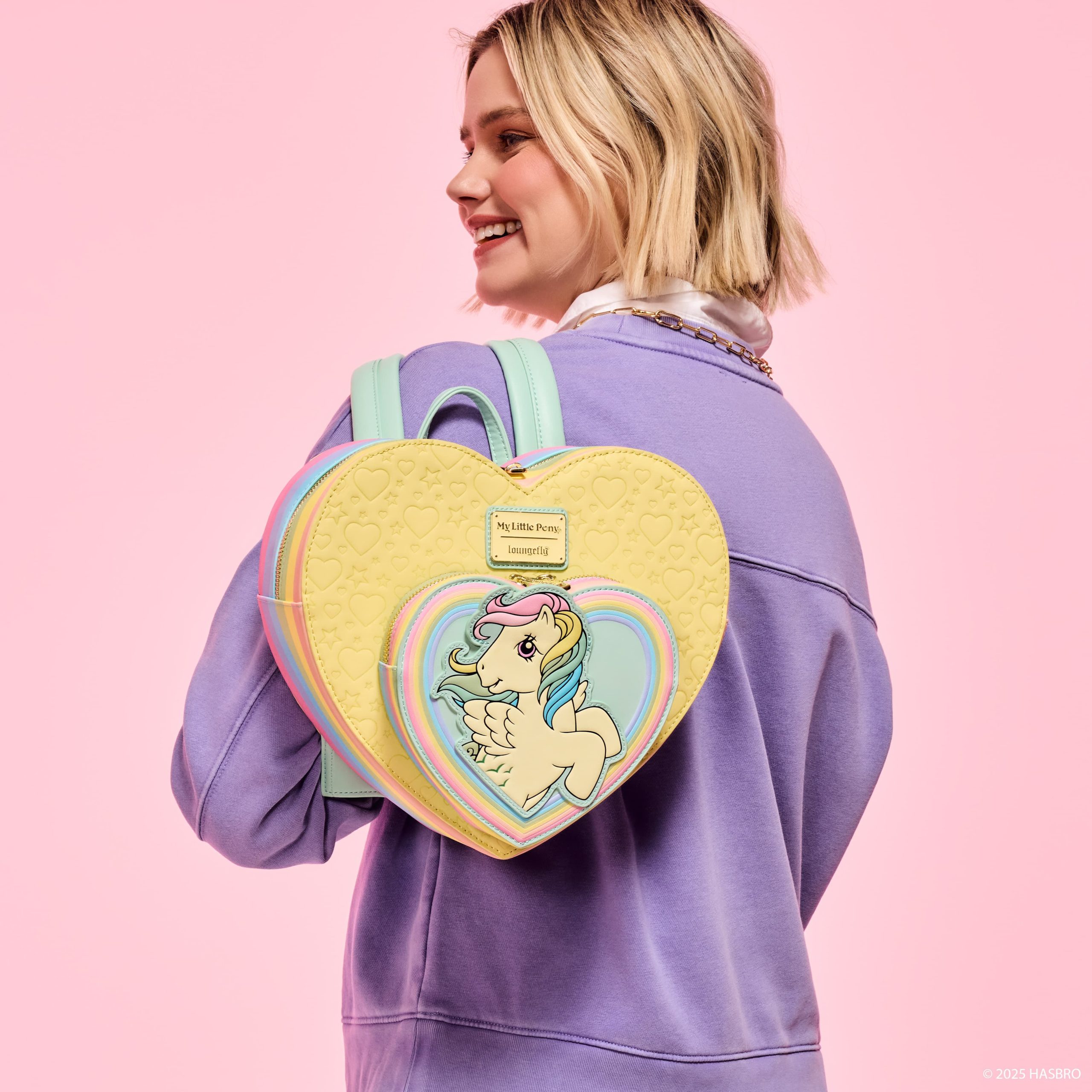 My Little Pony Exclusive Sky Dancer Heart Shaped Figural Mini Backpack - Image 8