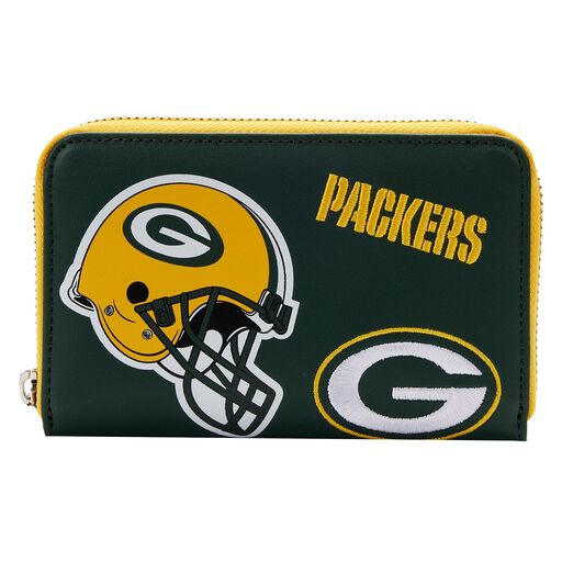 NFL Green Bay Packers Patches Zip Around Wallet - Image 6