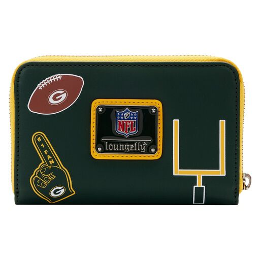 NFL Green Bay Packers Patches Zip Around Wallet - Image 8