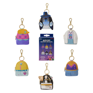 KPop Demon Hunters Exclusive Cosplay Mystery Mini Backpack Keychain Charm