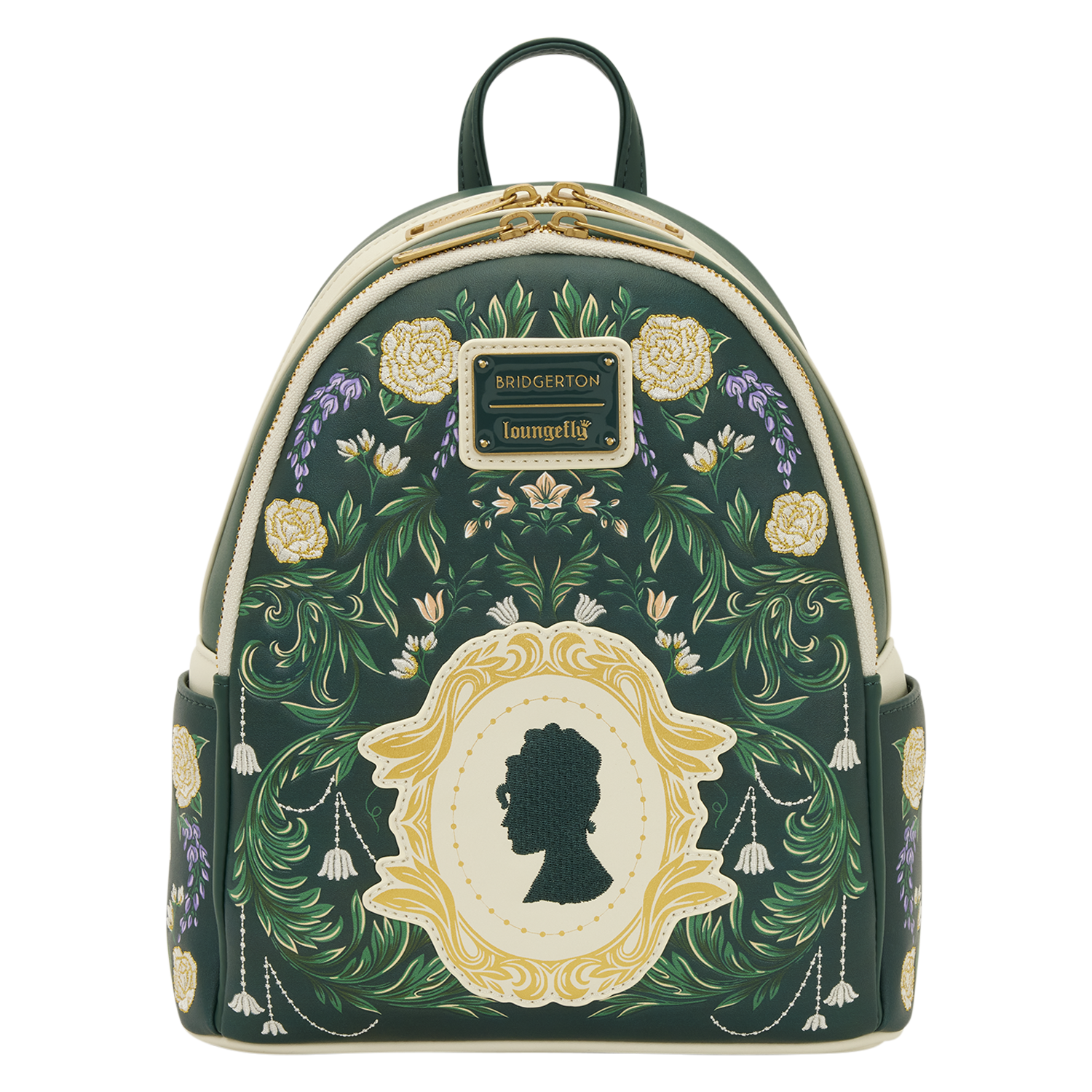 Bridgerton Silhouette Floral Mini Backpack - Image 8