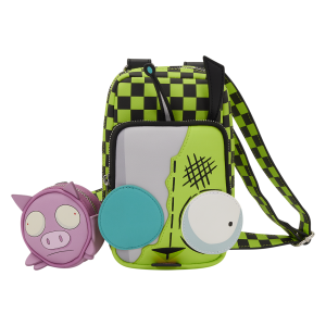 Invader Zim Gir Cell Phone Crossbody Bag with Coin Bag