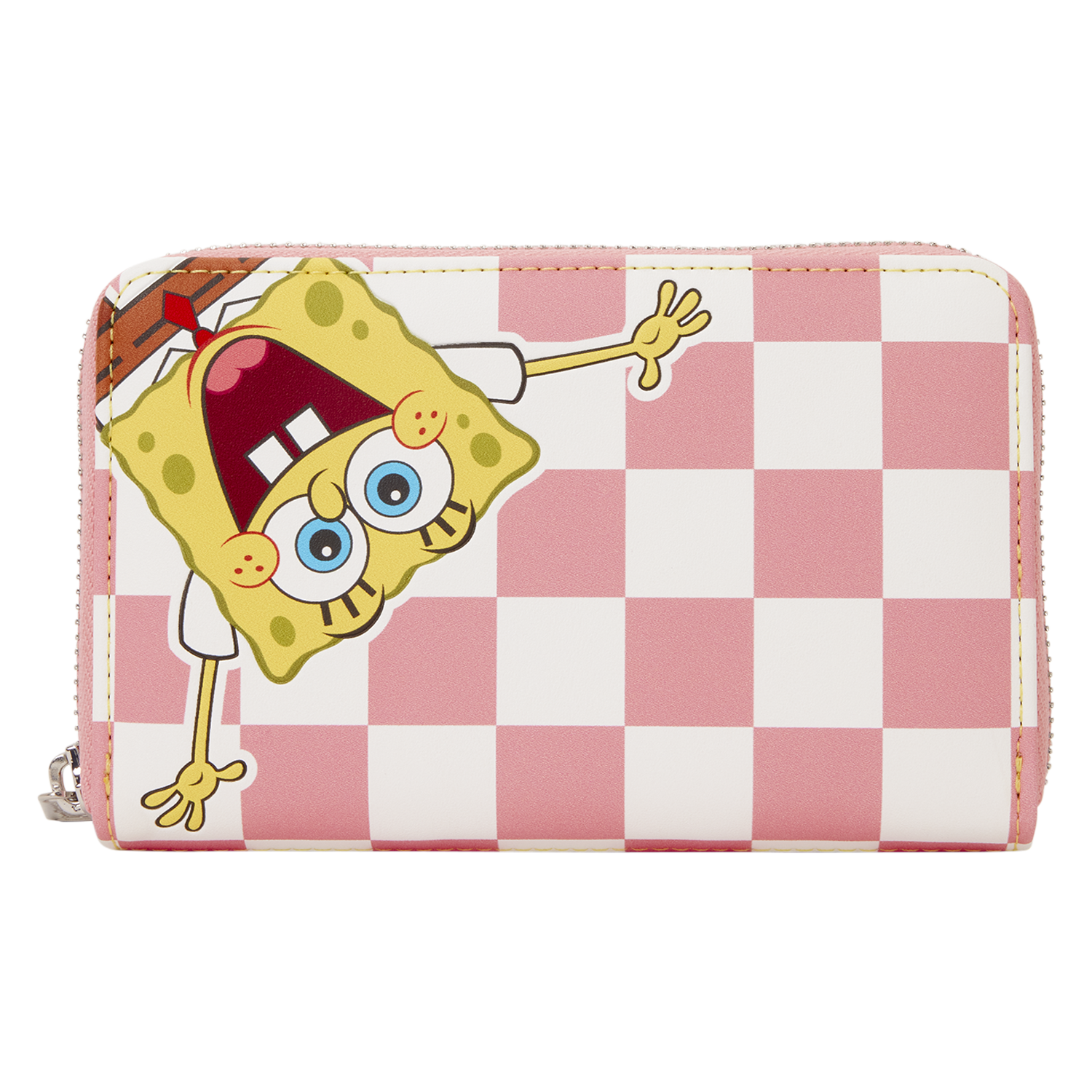 SpongeBob SquarePants & Patrick Star Checkered Zip Around Wallet - Image 8