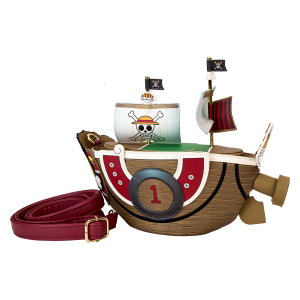 One Piece Thousand Sunny Ship Figural Crossbody Bag