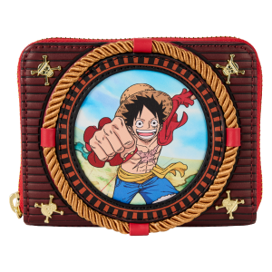 One Piece Luffy Zip Around Wallet