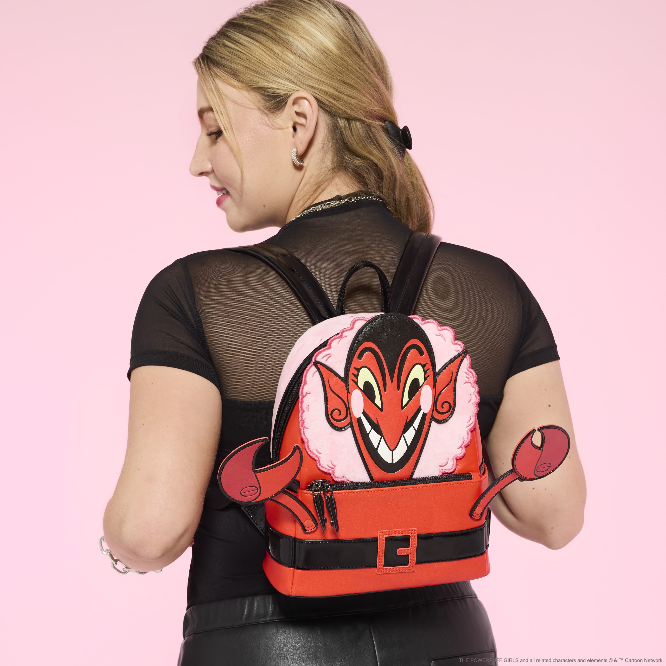 The Powerpuff Girls HIM Cosplay Glow Mini Backpack - Image 2