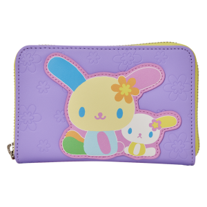 Sanrio Exclusive U*SA*HA*NA Color Block Zip Around Wallet