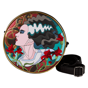 Universal Monsters The Bride Of Frankenstein Stained Glass Crossbody Bag