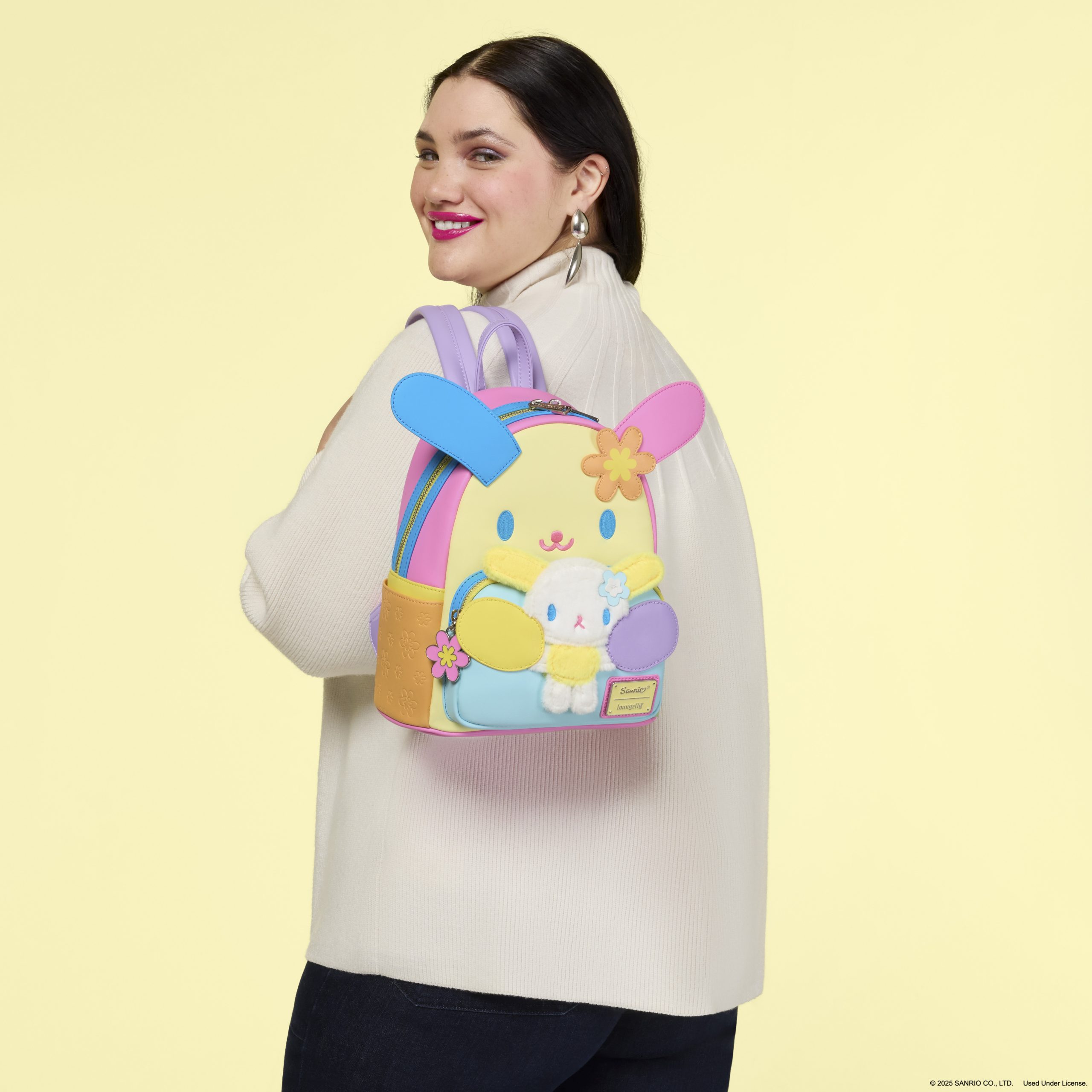 Sanrio Exclusive U*SA*HA*NA Color Block Cosplay Mini Backpack - Image 2