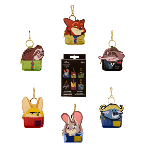 Zootopia 2 Cosplay Mystery Mini Backpack Keychain Charm