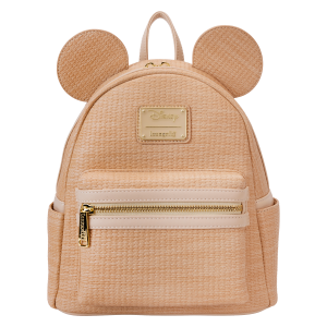 Mickey Mouse Woven Texture Mini Backpack