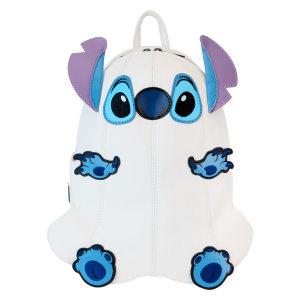 Stitch Ghost Costume Figural Glow Mini Backpack