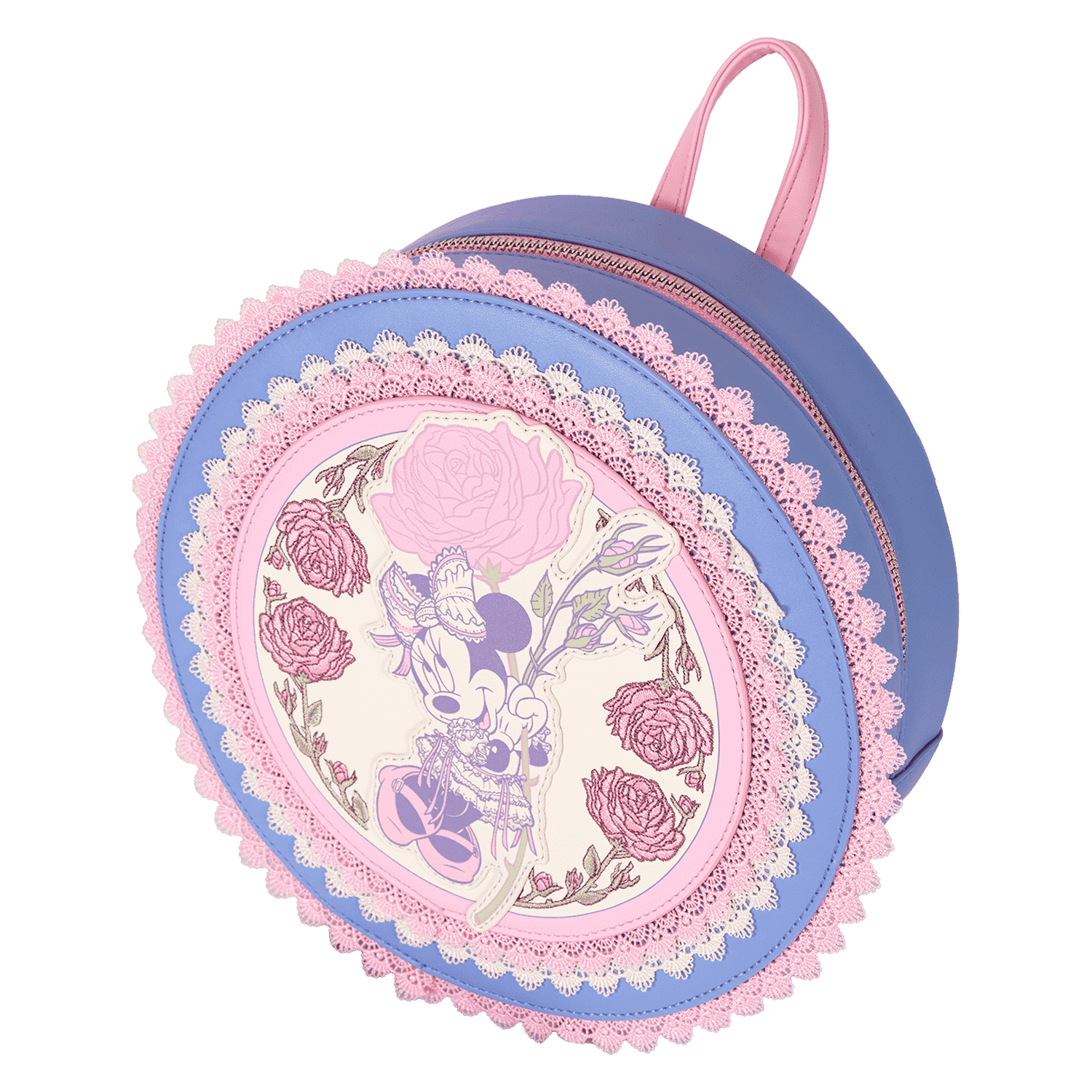 Minnie Mouse Floral and Lace Mini Backpack - Image 4