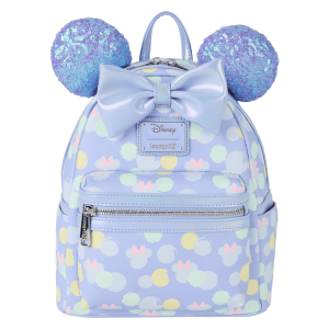 Minnie Mouse Exclusive Iridescent All-Over Print Sequin Ear Mini Backpack