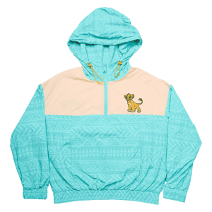The Lion King Simba Half-Zip Unisex Windbreaker Jacket