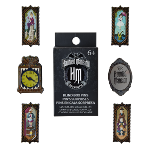 Haunted Mansion Stretching Room Portraits Mystery Box Pin
