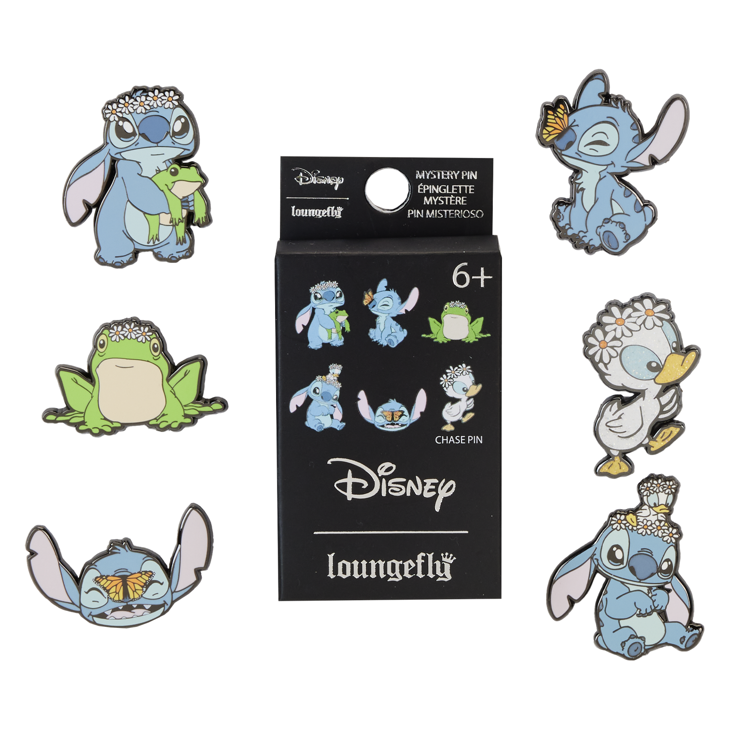 Stitch Springtime Daisy Mystery Box Pin - Image 5