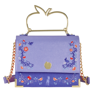 Snow White Shimmer Crossbody Bag