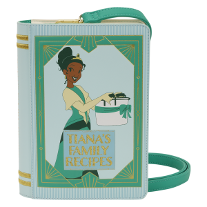 The Princess and the Frog Tiana Recipe Book Crossbody Bag