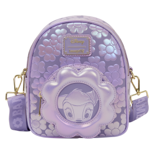 Bambi Iridescent Convertible Mini Backpack & Crossbody Bag