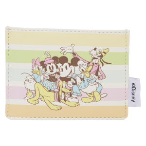 Mickey & Friends Rainbow Stripes Card Holder