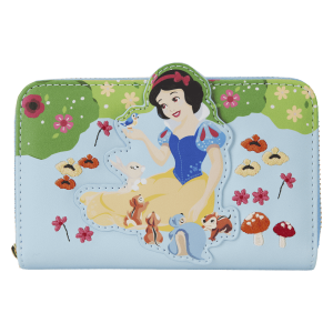 Snow White and the Seven Dwarfs Exclusive Forest Friends Zip Around Wallet