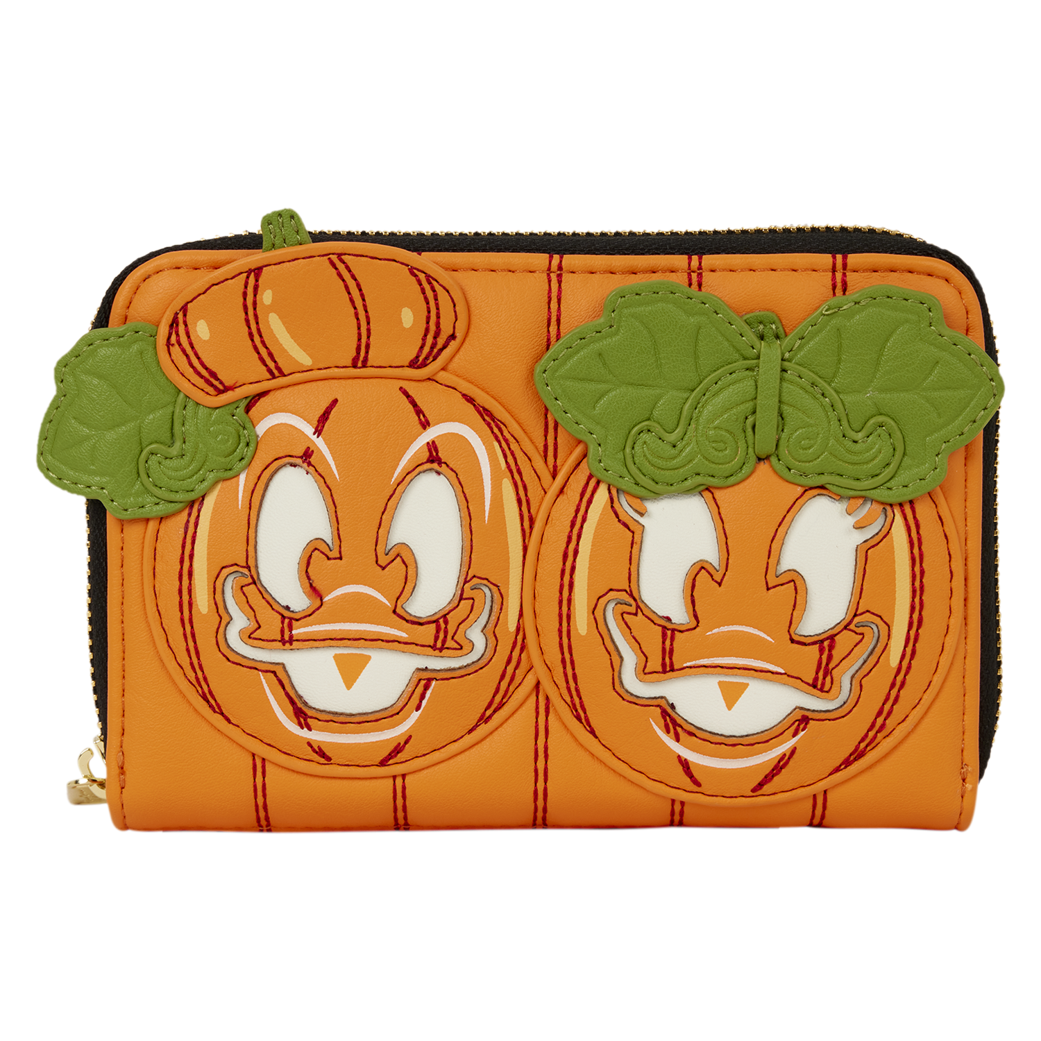 Donald & Daisy Jack-o'-Lantern Exclusive Glow Zip Around Wallet - Image 7