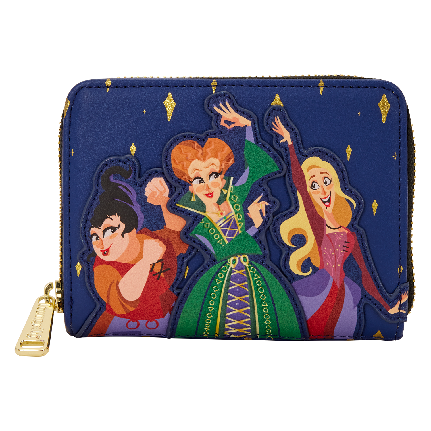 Hocus Pocus Sanderson Sisters Night Sky Zip Around Wallet - Image 7