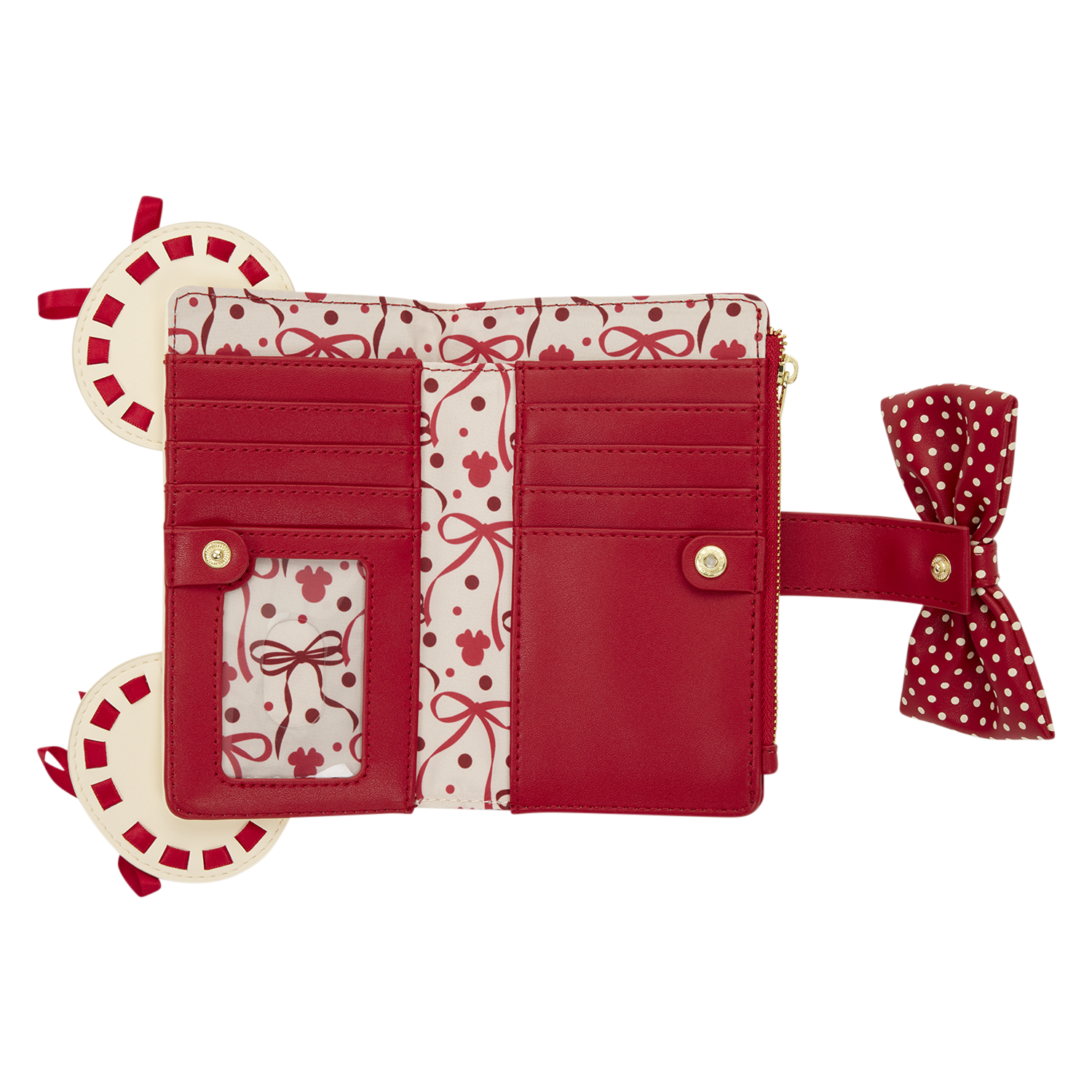 Minnie Mouse Rocks the Dots Coquette Flap Wallet - Image 5
