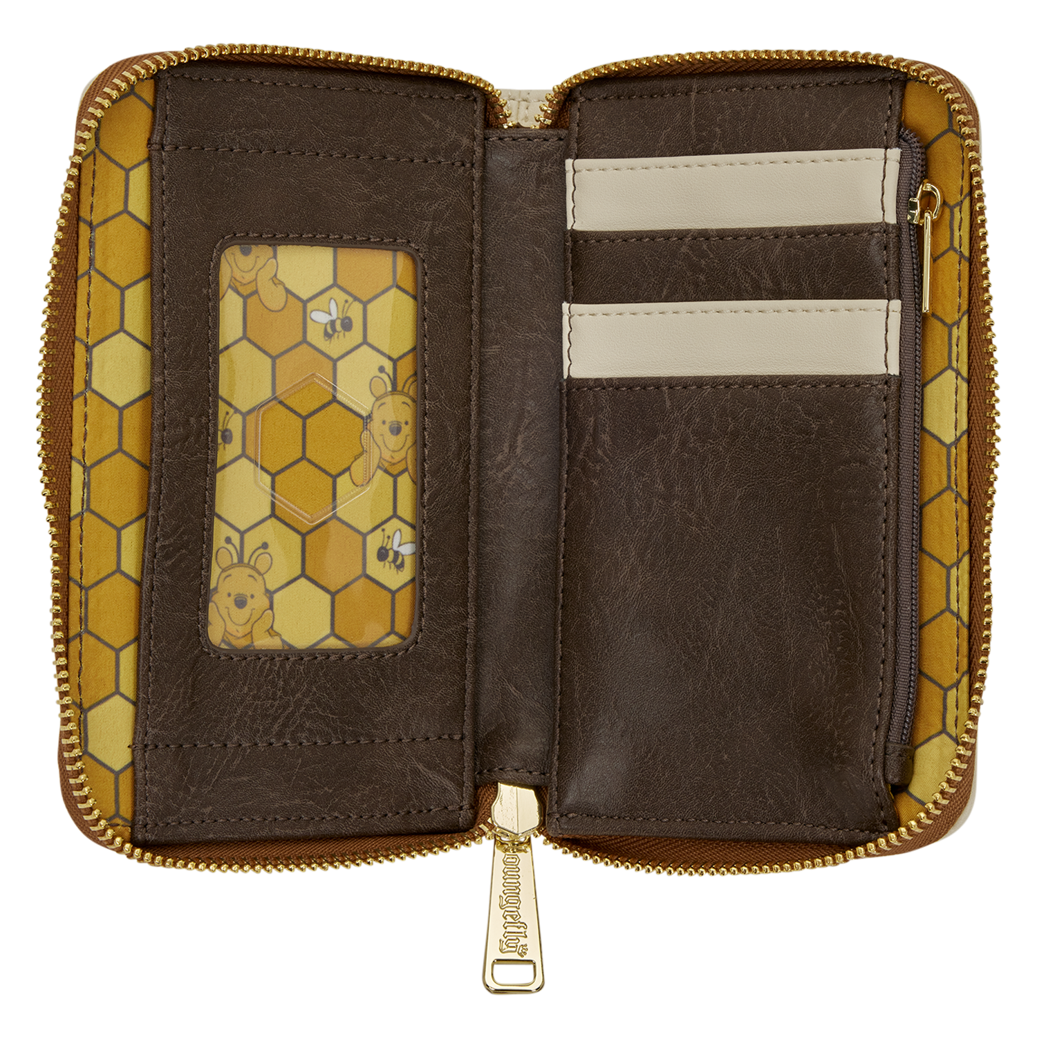 Winnie the Pooh Bees & Flowers Zip Around Wallet - Image 4