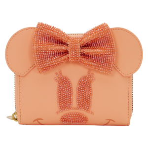 Minnie Mouse Exclusive Coral Zip Around Wallet