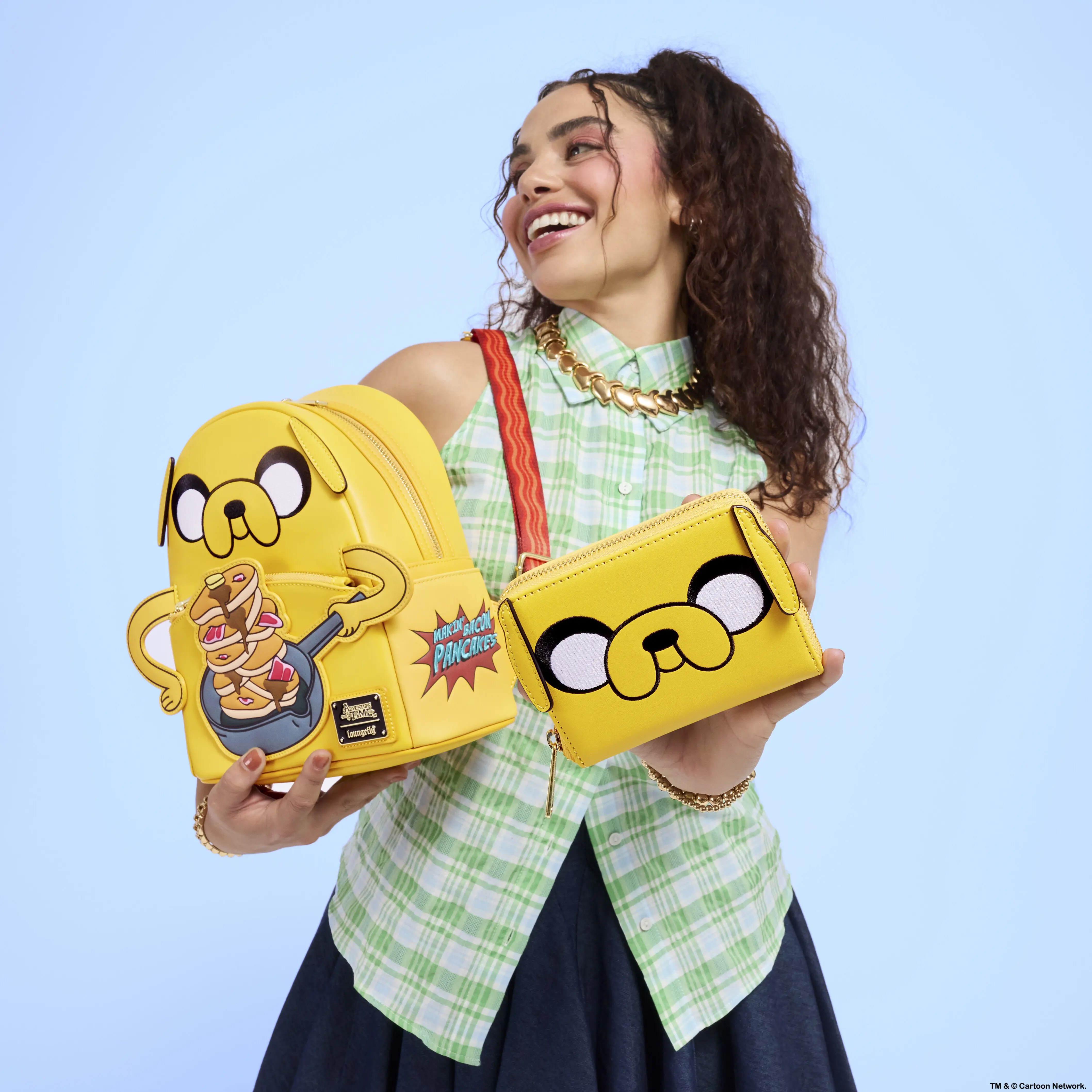 Adventure Time Jake Cosplay Zip Around Wallet - Image 3